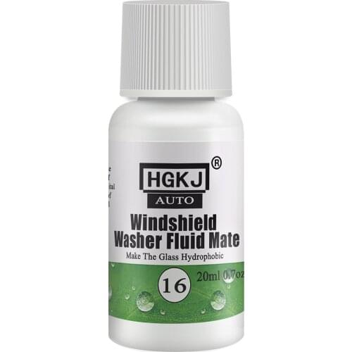 20 50ml HGKJ 16 Additive Agent For Windshield Washer Glass Cleaner Car Window Wiper Fluid Water Repellent Hydrophobic Coating