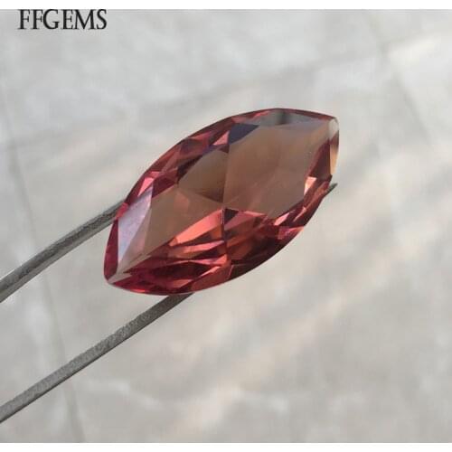 FFGems Big Stone 18*35mm Zultanite Loose Gemstone Created Diaspore Color Change for Women Silver or Gold Mounting Diy Jewelry