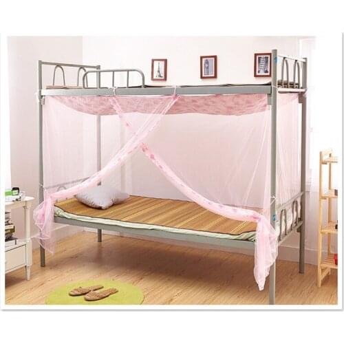 Hot Mosquito net Canopy Curtains Coustiquaire for School Double Bed single door Lace Elegant Overflow Mesh Bedding Nets Netting