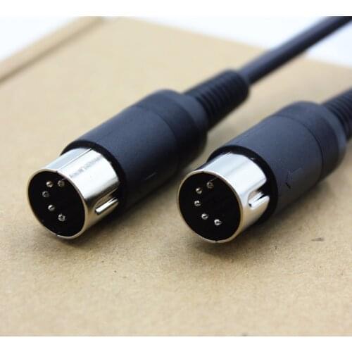 GuSuo DIN 5 Pin to 5P DIN M/M YS322 5Pin Adapter Cable Audio Video Wire MIDI Cable Length 0.5M-50M