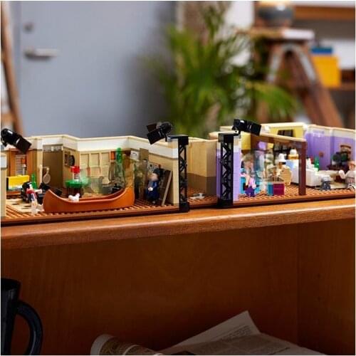 Classic TV Series Downtown Building Friends Party The Friends Apartments 10292 21319 Coffee Shop Building Model Toy Gift