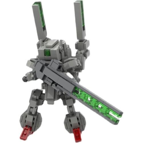 MOC Building Blocks Domestic Assembling and Inserting Manned Xuan Ge Mecha Gundam Collection Boy Assembling Toys for Gifts