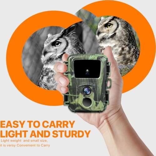 Mini Trail Hunting Camera 12MP 1080P Wild Photo Trap Mini600 Wildlife Forest Animal Cameras iP65 Waterproof Surveillance Track
