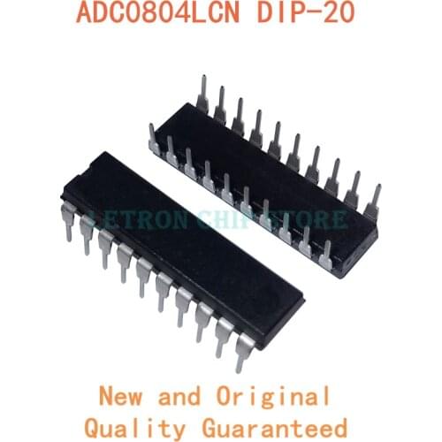 10PCS ADC0804LCN DIP20 ADC0804 DIP-20 ADC0804LC DIP ADC0804L new and original IC Chipset