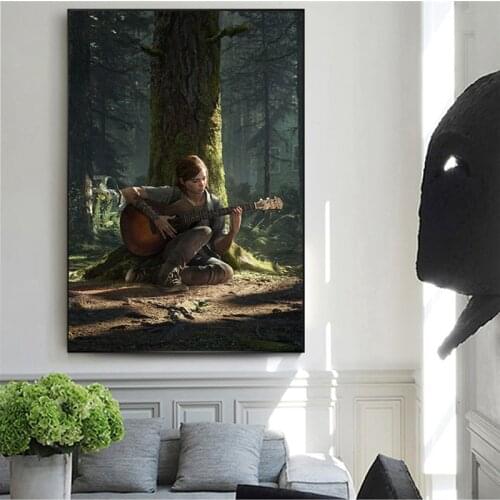 The Last of Us Game Poster Print Zombie Survival Horror Action HD Poster Canvas Painting Modern Home Decor for Wall Art posters