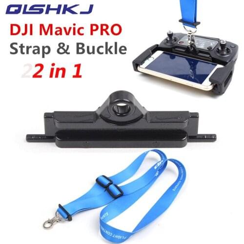 Transmitter Shoulder Neck Belt Hang Buckle Lanyard Strap with Remote Control Sling Strap Bracket Hook Hanger for DJI Mavic PRO