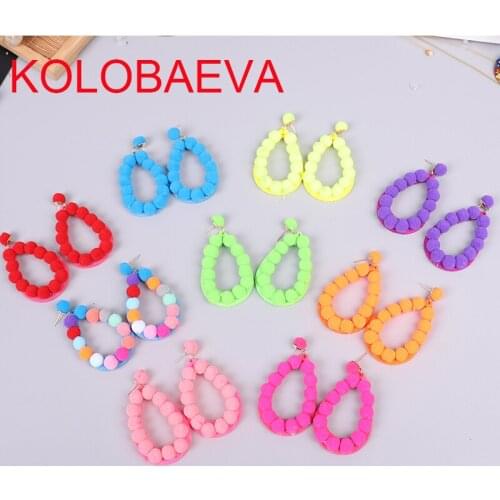 Earrings Water Drop Jewelry Pendant Korean Earrings Declaration Fashion Geometric Retro punk gold earrings aretes de mujer cc