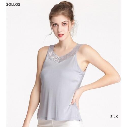 Real silk ladies top sleeveless tank sexy lingerie for women crop lace up corset black cami camisole chest binder cropped halter