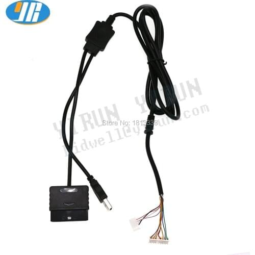 2 in 1 USB cable Arcade controller cable for PC/PS2/PS3 USB Zero Delay Encoder