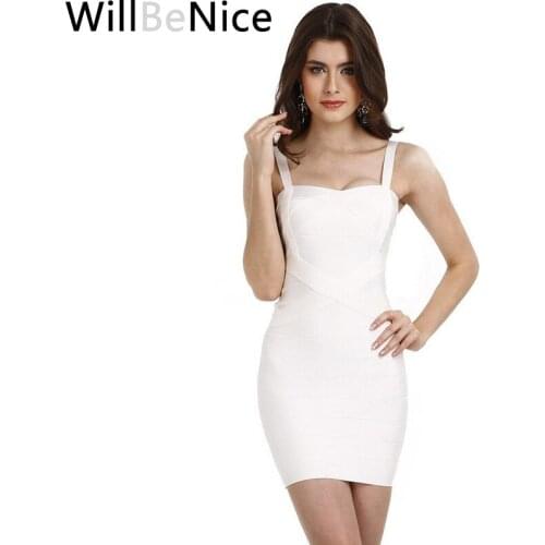 WillBeNice Sexy Cross Green Bandage Dress Woman 2019 Red Black Purple Striped Bodycon White Dress Bandage Women Party Vestidos