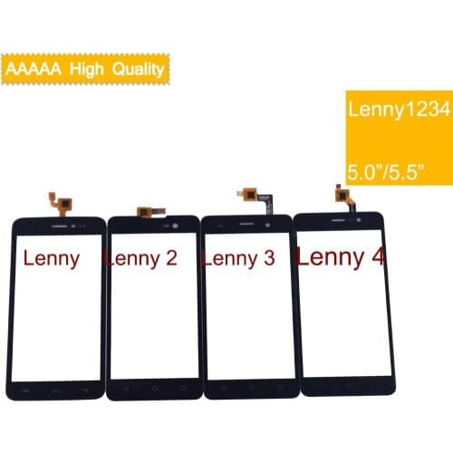 10Pcs For Wiko Lenny 1 Lenny 2 Lenny 3 Lenny 4 Touch Screen Panel Sensor Digitizer Front Glass Touchscreen Lenny2 Lenny3 Lenny4