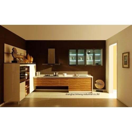 Acrylic Kitchen cabinet(LH-HA004)