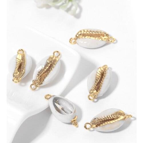 5pcs Shell Jewelry Accessories For Jewelry Making Supplies Charms Korean Conch Pendants DIY Necklace Bracelet Earring Explosion