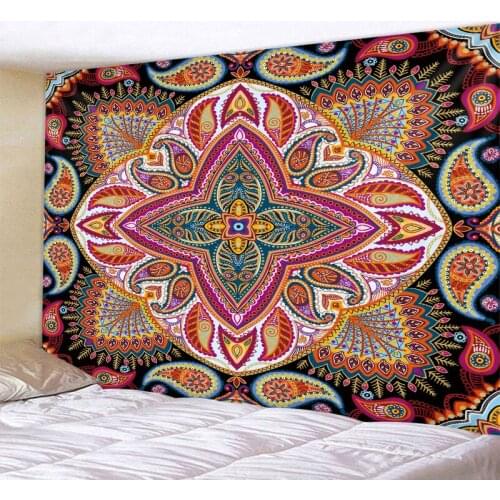 Wall Hanging Tapestries Indian Mandala Tapestry Tai Chi Hippie Bohemian Decorative Wall Carpet Yoga Mats