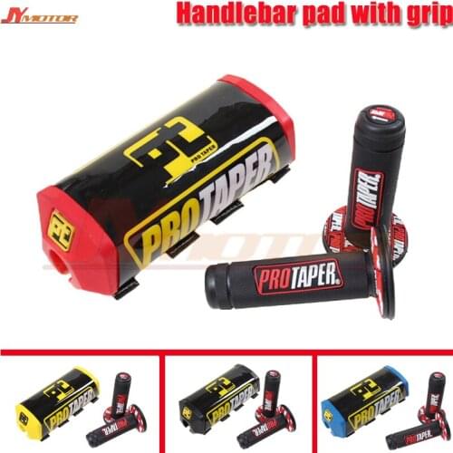 New 1/8" Pro Taper PT HANDLEBAR PAD Throttle Hand Grips Dirt Pit Bike Mini Motocross Fat form Handle Bar Pad