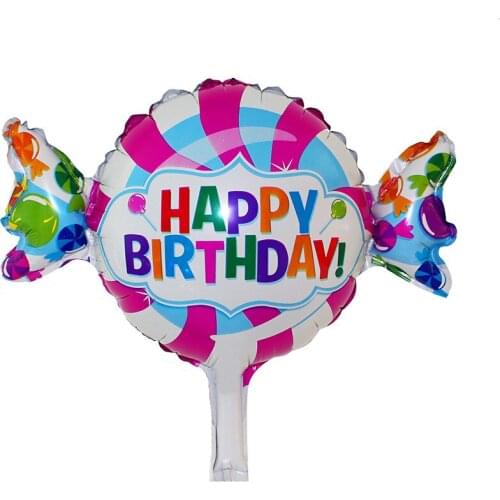 New 1pcs candy film Foil Balloons Wedding Banquet baby birthday party decoration balloon