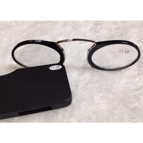 TR90 Reading Glasses Mini Nose Clip Women Men Wallet Eyeglasses Glasses +1.0 +1.5 +2.0 +2.5 +3.0 +3.5
