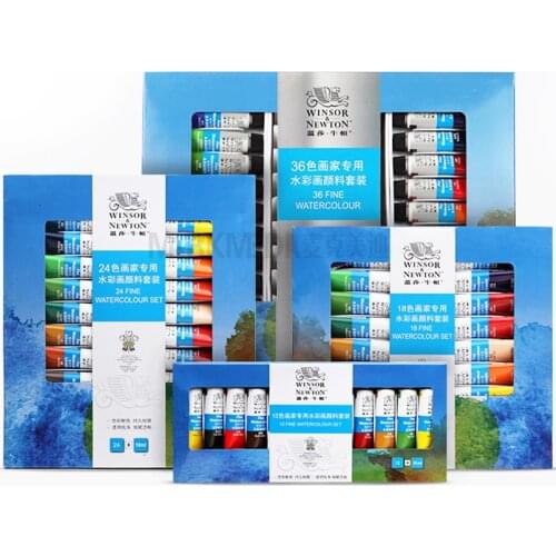 Professional 12/18/24/36 Color 10ML Tubes Watercolor Premium Water Color Pigment For Artist Painting Drawing Art Supplies