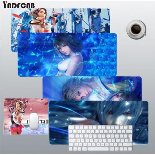 Final Fantasy ASHE Rubber Gaming Mousepad Desk Mat Size For Rubber Mousemats Deak Mat For Overwatch/cs Go/world Of Warcraft
