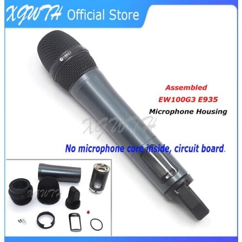 Replacement Repair Wireless Handheld Microphone Cover Mic Housing For Sennheiser EW100G3 100 G3 E935 Mic Head with Plastic Parts