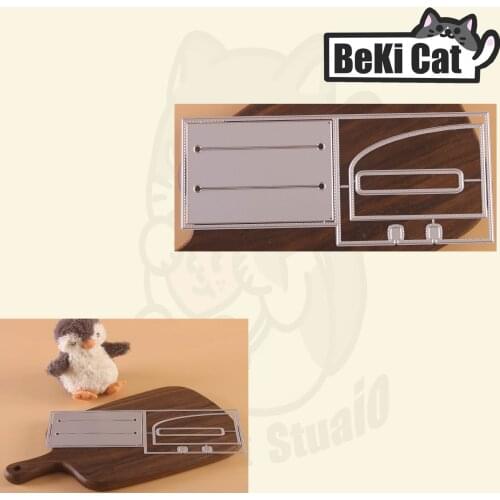 Memorydex Recipe Wallet Gift Card Holder Metal Cutting Dies Stencils for DIY Scrapbooking photo album Decorative DIY Paper Cards