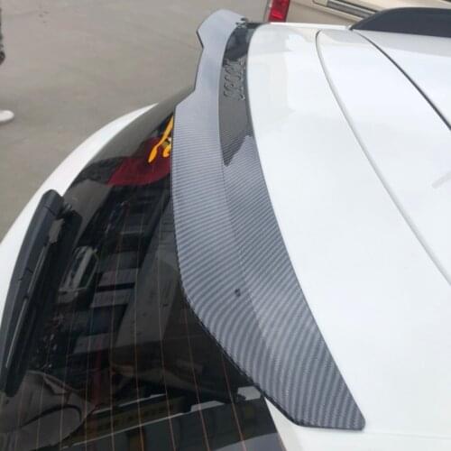 For Hyundai Tucson IX35 Lip Spoiler 2010-2020 Car Tail Wing ABS Plastic Rear Roof Spoiler Wing Trunk Lip Boot Cover Car Styling