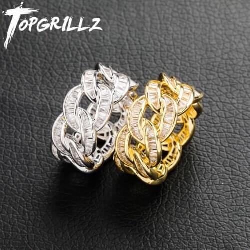 TOPGRILLZ Punk Rings For Men