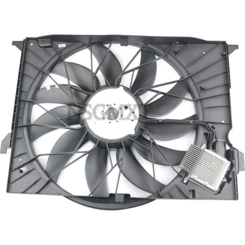 AP02 Engine Cooling Radiator Fan Assembly 2115001893 for Mercedes-Benz CL63 CL65 CL600 CLK63 CLS63 E320 A2115001893