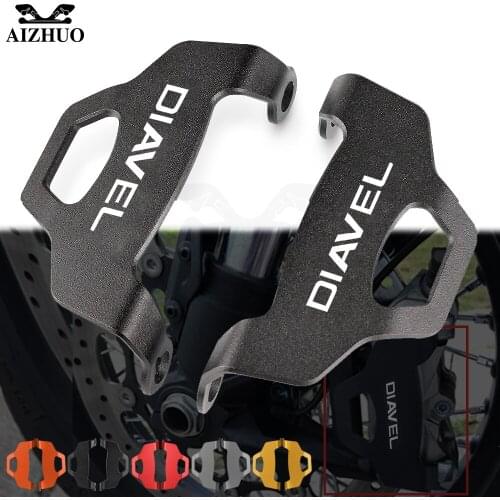 FOR Ducati Diavel 1260 1260S DIAVEL 2019 2020 2021 Motorcycle Front Brake Caliper Guard Cover Protection Aluminum Accessories