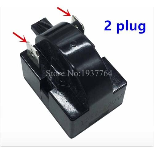 1pcs NEW refrigerator 0064000321 starter 2 plug QP2-15
