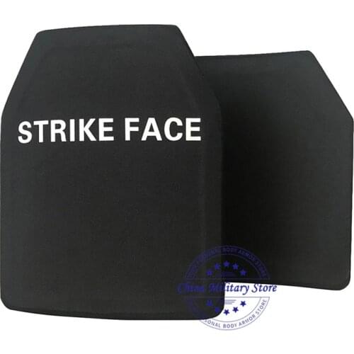 10" *12" Inch NIJ level III Stand Alone 100% Pure PE Ballistic Plate Body Armor Panels Level 3 AK47 M80 Bulletproof Armor Plate