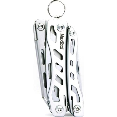 Mini 10-In-1 Multi-Tools NE0138 Stainless Steel Folding Pliers Opener Cutting Twisting Peeling Metalworking Combination Tools