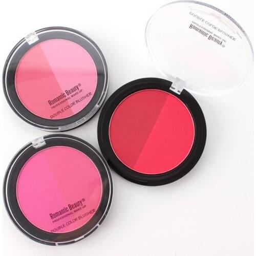 6 Colors Matte Multifunctional Mono Blush Eyeshadow Palette Face Pigment Cheek Blusher Powder Makeup Contour Shadow TSLM1