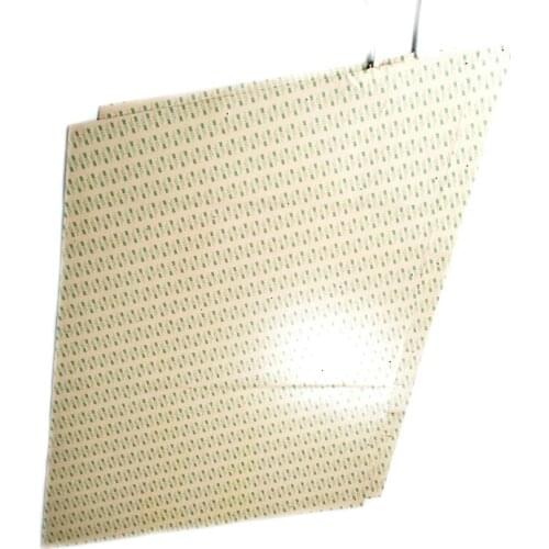 830*1228*1.5mm 380v 6800w conveyor heating plate adhesive 2 side 400mm lead wire