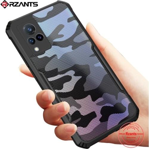 Rzants For VIVO V21 VIVO V20 VIVO V20 Pro V20 SE Case Hard [Camouflage Beetle] Shockproof Slim Crystal Clear Cover funda Casing