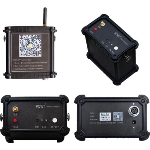 Detective instruments Underground water finder PQWT-TC150 Portable detector groundwater