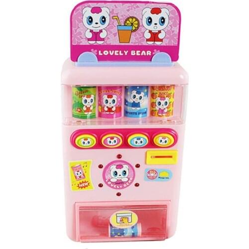 Children Education Learning Drinks Vending Machine Shopping Game Play House Toy