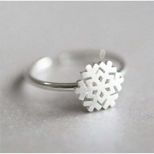 Personality Bohemian Vintage Snow Rings For Women Men Vintage Rings Gothic Jewelry Valentines Gifts 2021