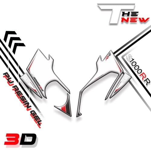 Hot sell Motorcycle Front Fairing Motor Number Board 3D Gel Protector for BMW 2009-2011 2010 S1000RR