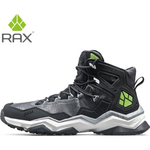 Rax Waterproof Hiking Shoes Winter Snow Boots Mens Outdoor Sports Sneakers Waterproof Hiking Boots Breathable Trekking Boots Men