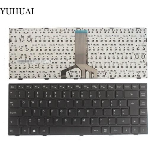 NEW UK keyboard For Lenovo 100-14 100-14IBD UK Laptop keyboard Black