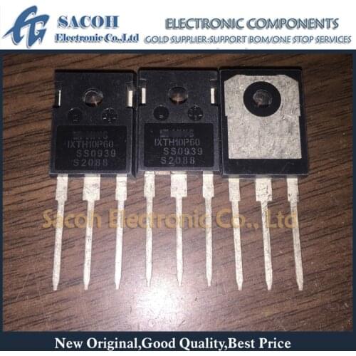 Free Shipping 10Pcs IXTH10P60 IXTH10P50 IXTH10P50P IXTH11P50 IXTH8P50 IXTH7P50 TO-247 -10A -600V P-Channel Power MOSFET