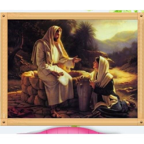 Needlework Diy Diamond Painting Resin round Drill Cross Stitch Diamond Mural Decoration Free Shipping