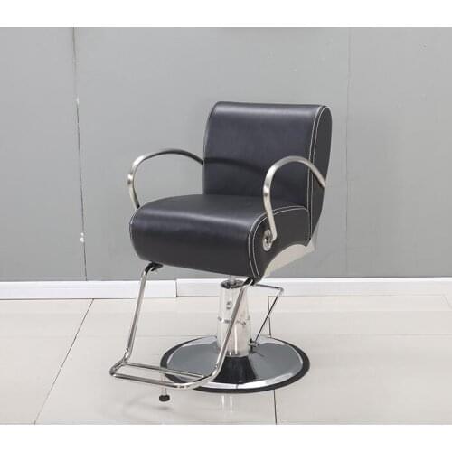 Retro hairdressing salon chair waiting for dyeing hot chair haircut chair hair salon hydraulic chair master chair workmanship