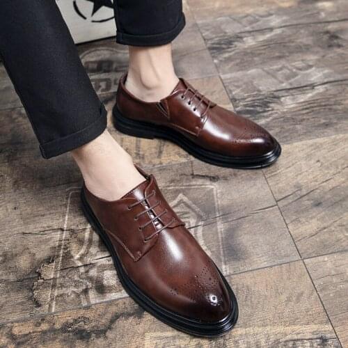 Slip Dress Casual Man Shoes Turkish Leather Men New 2020 for Mens 2021 Nautical Brown Oxford Stylish Mens Luxury Winter Rubber