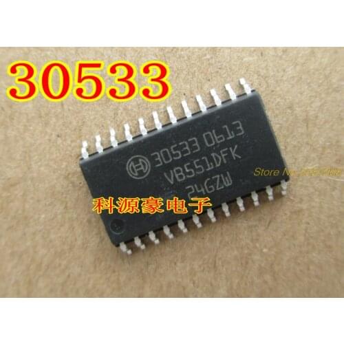 1pcs new Performance Chip, on-board Computer chip 30533 SOP24 Car computer board driver chip For BOSCH ECU Board Chips ICs