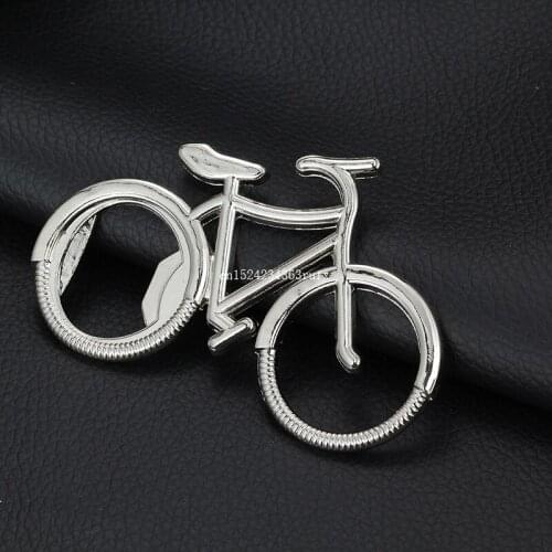 100pcs Bicycle Metal Beer Bottle Opener for Lover Wedding Anniversary Party Gift Bike keychain Cute Bike Key Rings