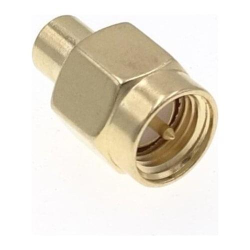 100pc SMA Male Plug Solder For Semi-Rigid RG402 0.141" Cable RF Connector