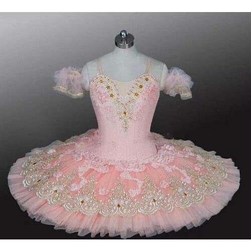 2021 Ballet Tutus For Adults Kid Girls Ballet Tutu Ballerina Dress Women Pink Classical Pancake Tutu Dancing Costume Dress Child