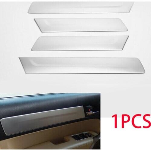 Fit for Honda CRV CR-V 2007-2011 Silver Steel Inner Door Panel Cover Trim 4pcs